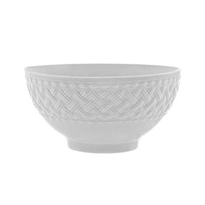 BASKET WEAVE SOUP BOWL